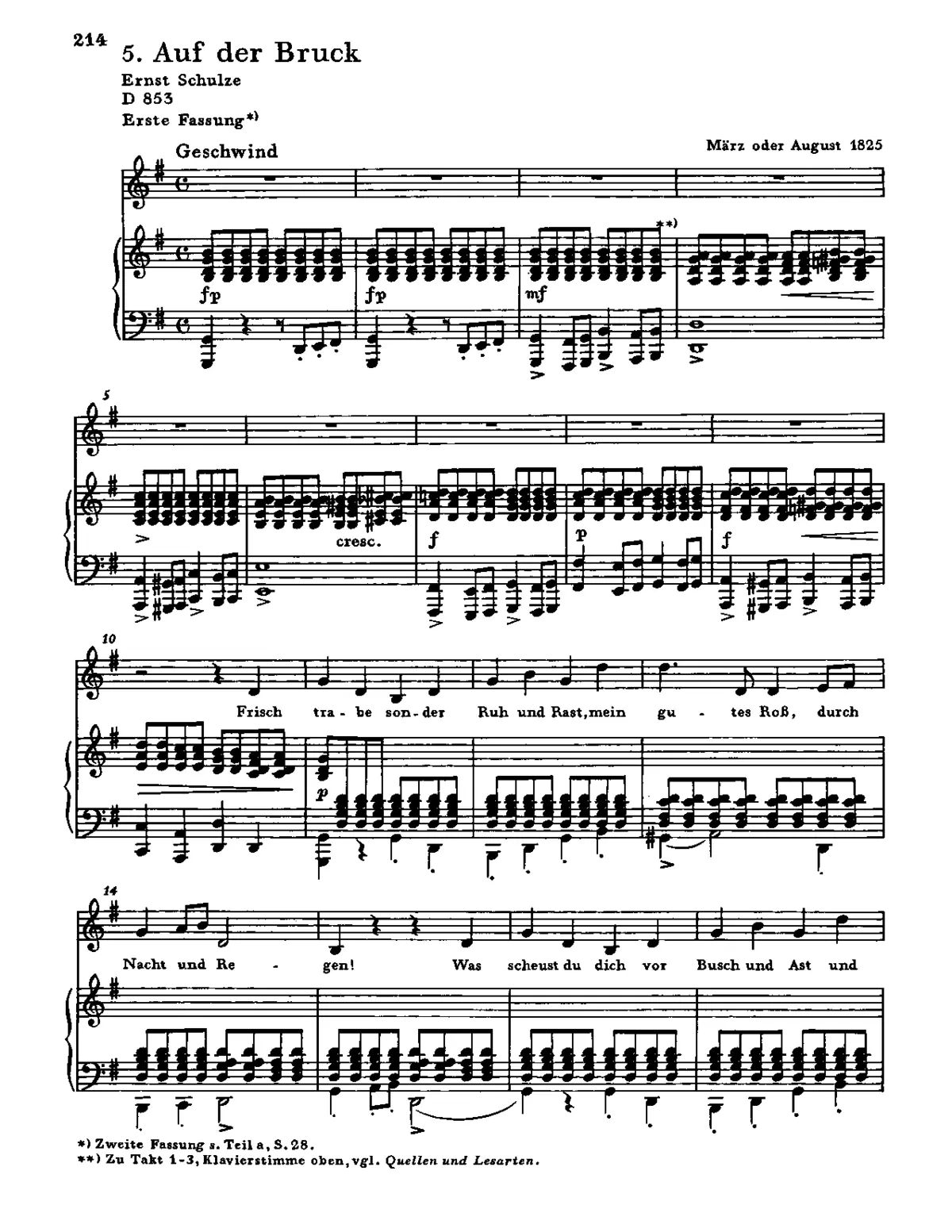 Auf der Bruck, D.853 - Page 1