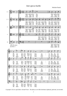 Jetzt sprosst herfür