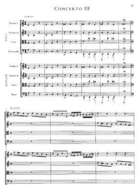 Concerto a quattro in G major, Op.7 No.3