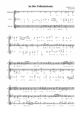In die tribulationis