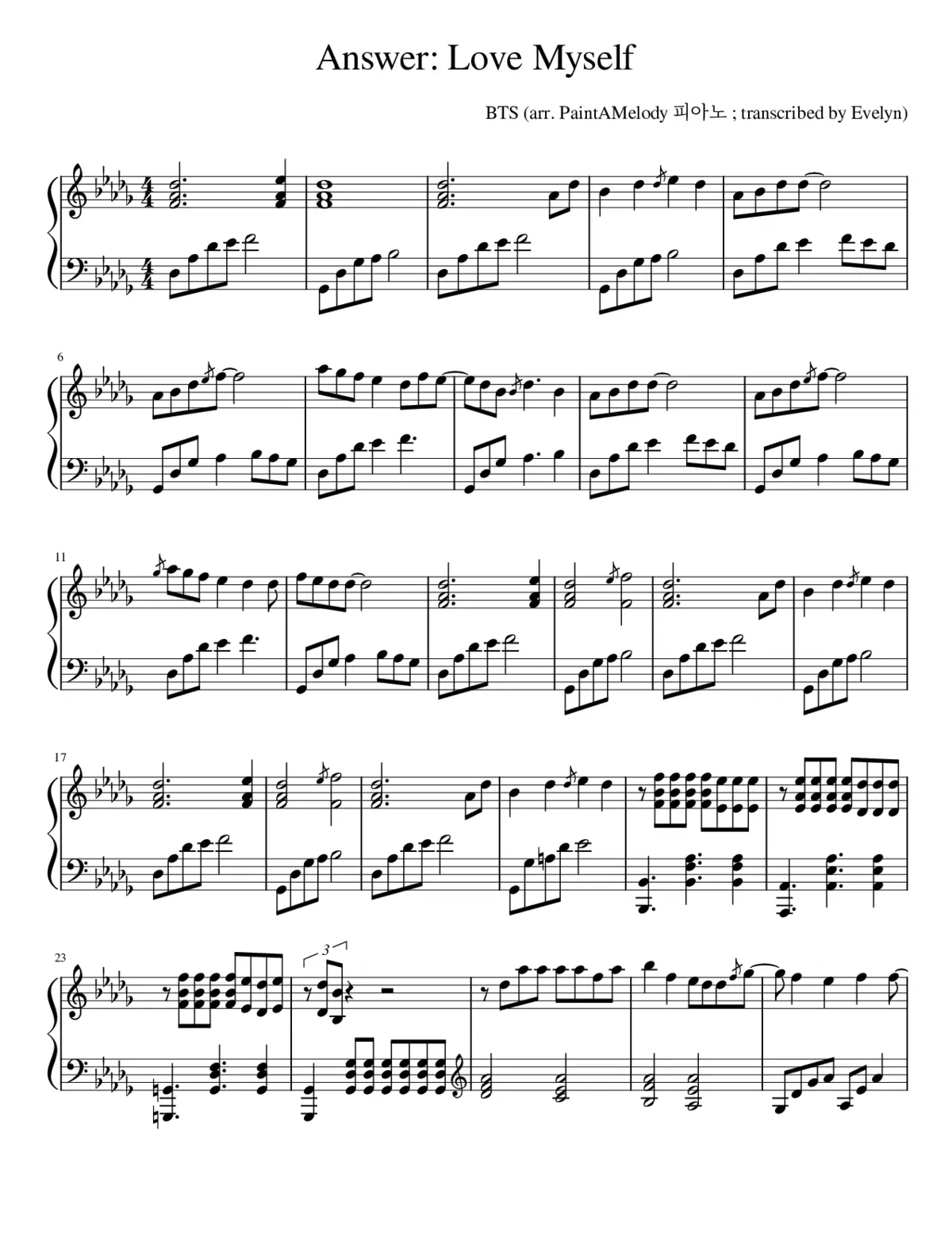 Answer : Love Myself - Page 1