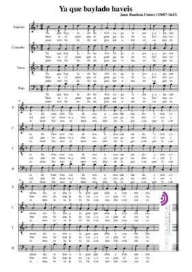 Ya que baylado haveis