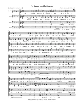 Per lignum servi facti sumus