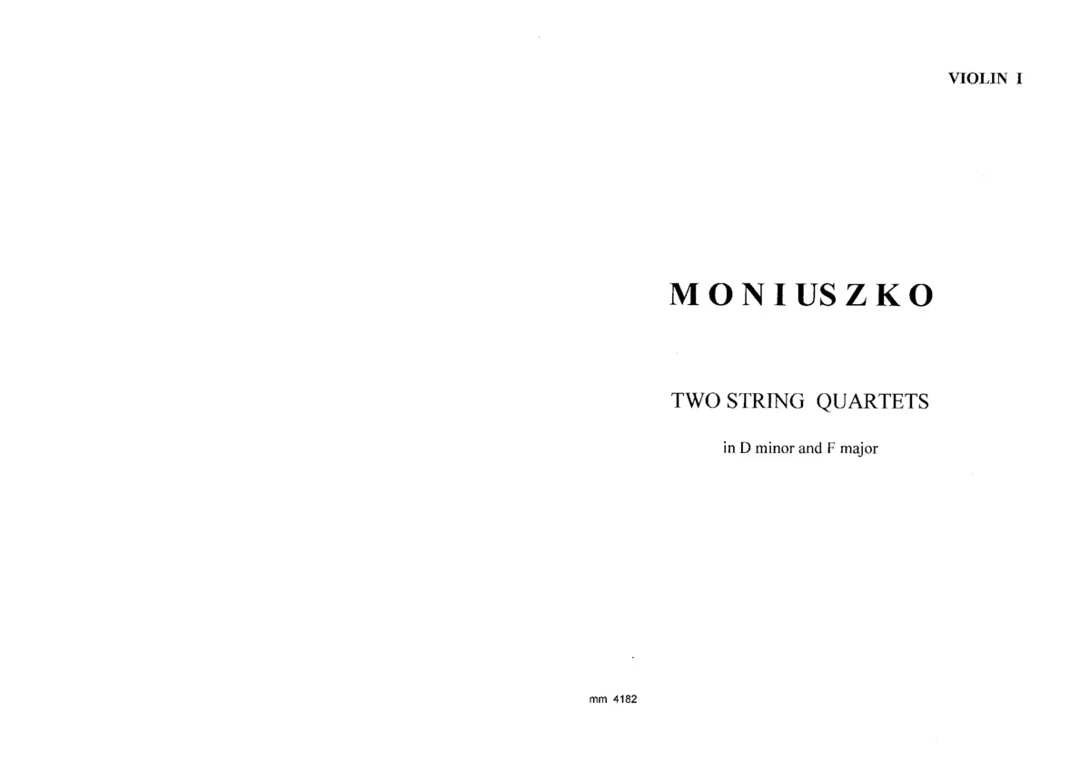 2 String Quartets - Page 1