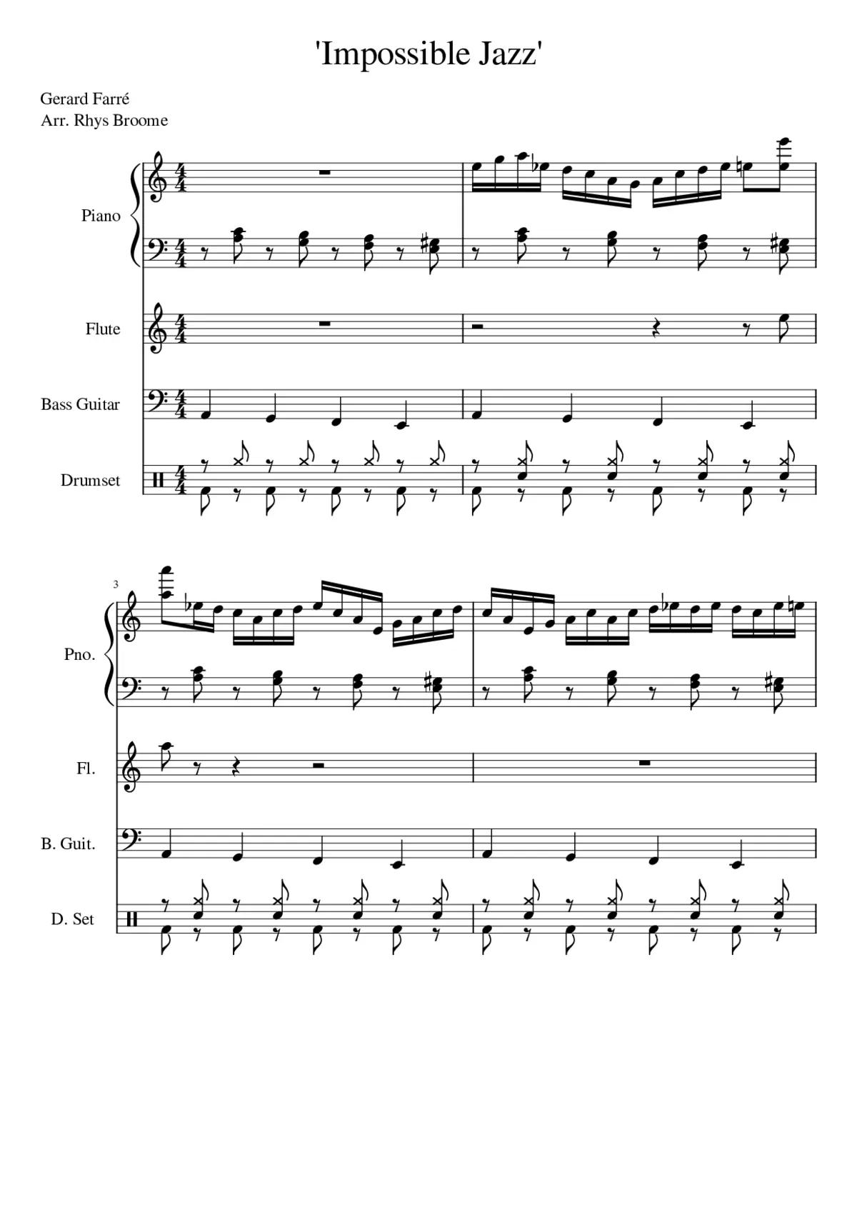 'Impossible Jazz' Remastered - Page 1