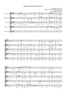 Angelus Domini locutus est mulieribus