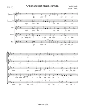 Qui manducat meam carnem