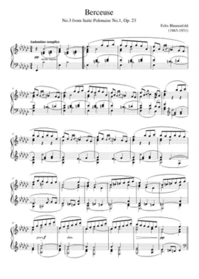 Suite Polonaise No.1 Op.23