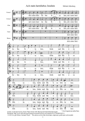 Ach mein hertzliebes Jesulein