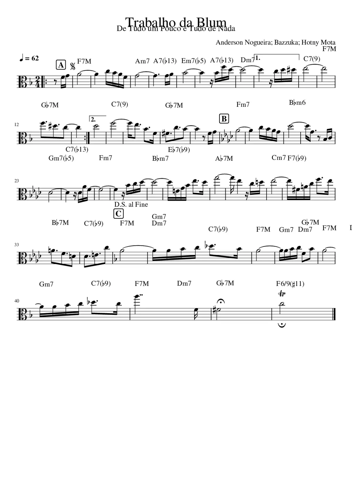 De Tudo um Pouco e Tudo de Nada - Page 1