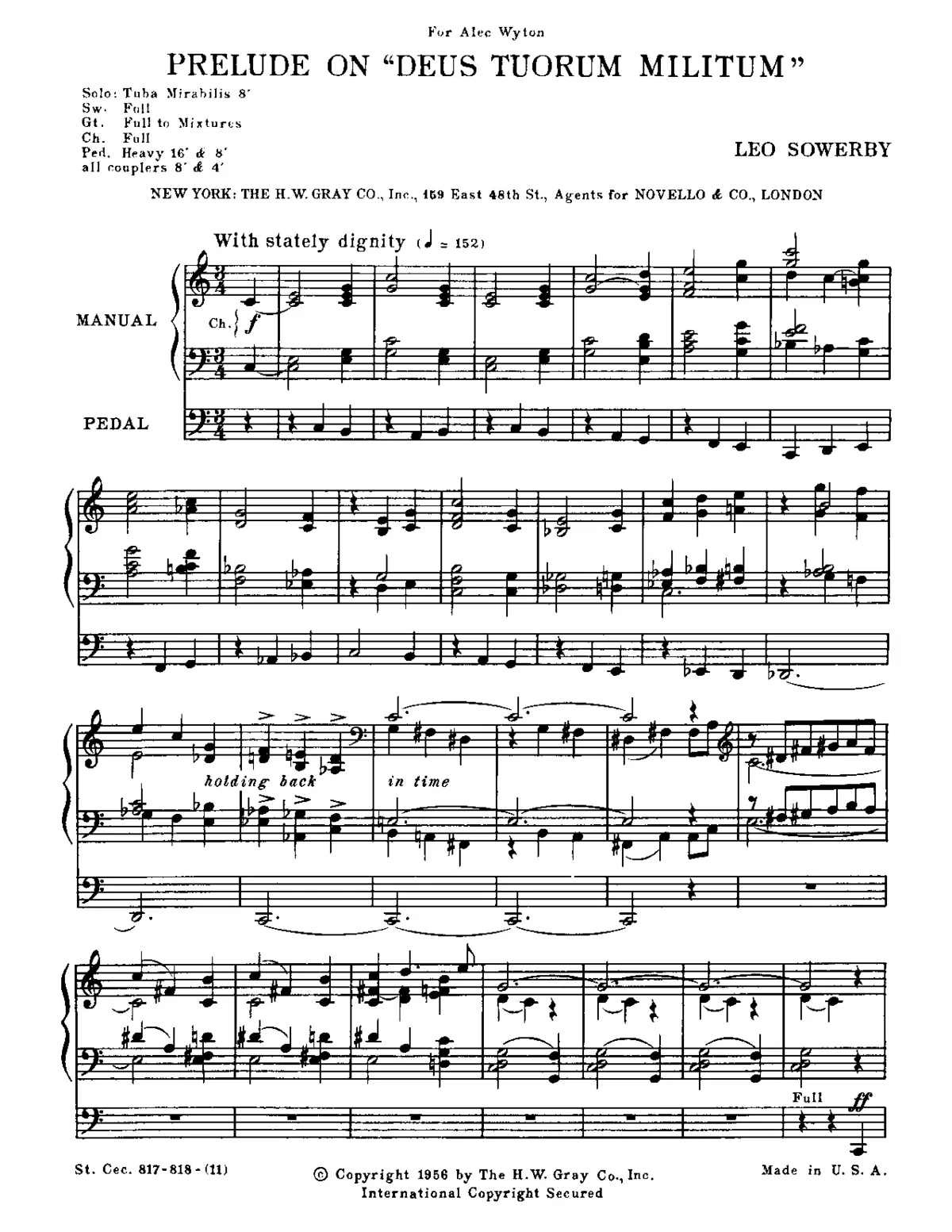 10 Preludes on Hymn Tunes - Page 1