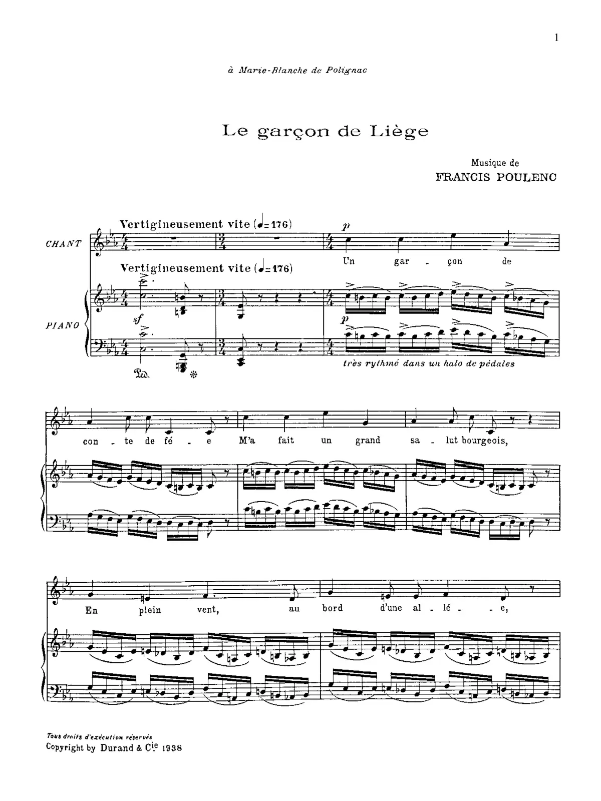 3 Poèmes de Louise de Vilmorin - Page 1