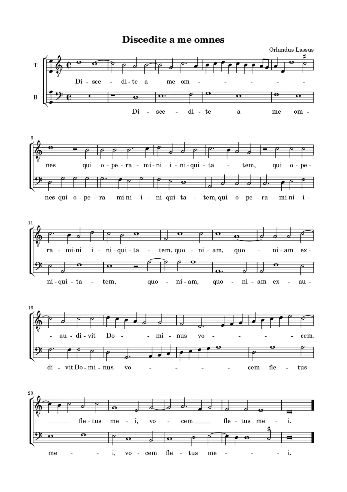 Discedite a me omnes - Page 1