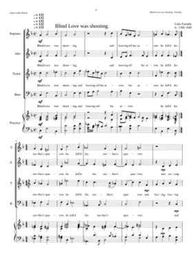 Blind Love was shooting