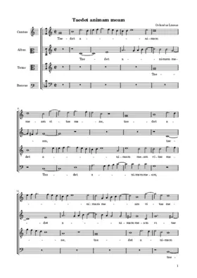 Taedet animam meam (1565)