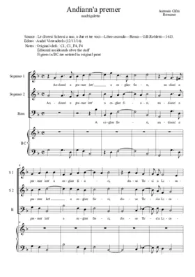 Andiann' a premer latte