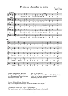 Domine ad adiuvandum