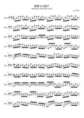 Cello Suite No.1 in G major BWV 1007