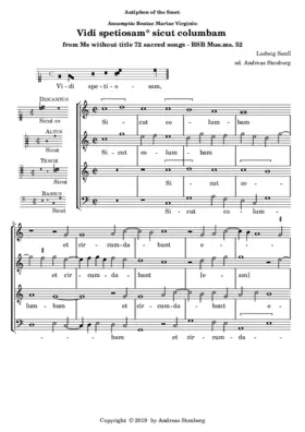 Vidi spetiosam sicut columbam