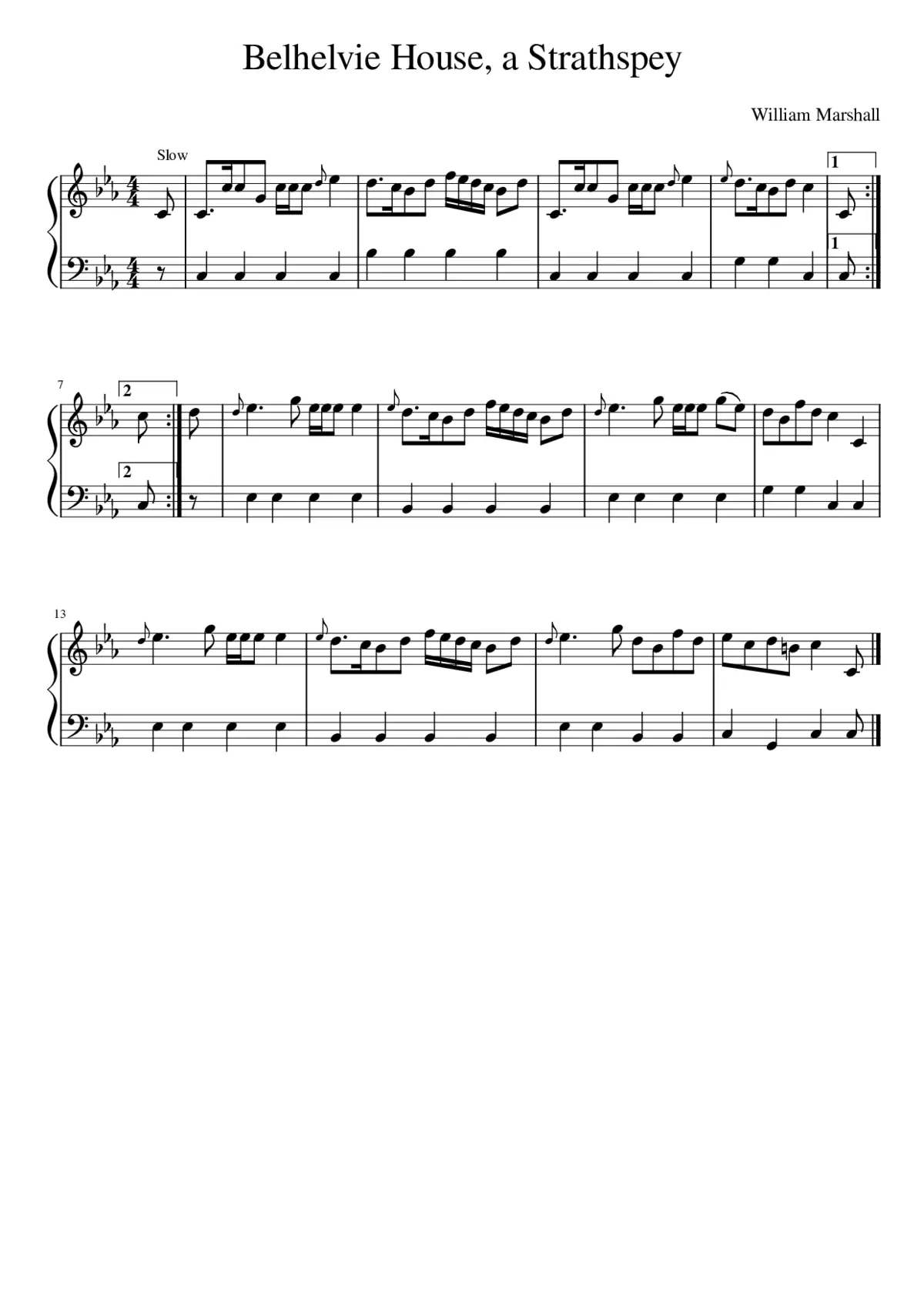 Belhelvie House a Strathspey - Page 1