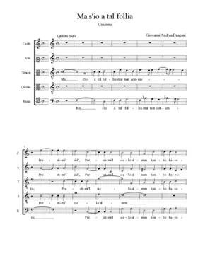 Ma s'io a tal follia
