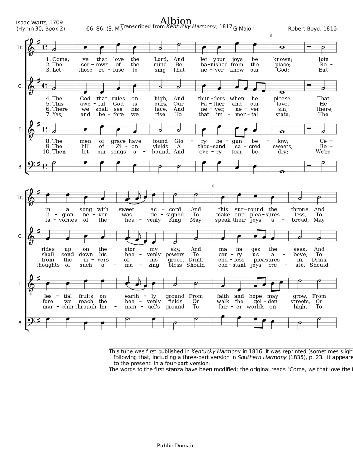 Albion - Robert Boyd - Page 1