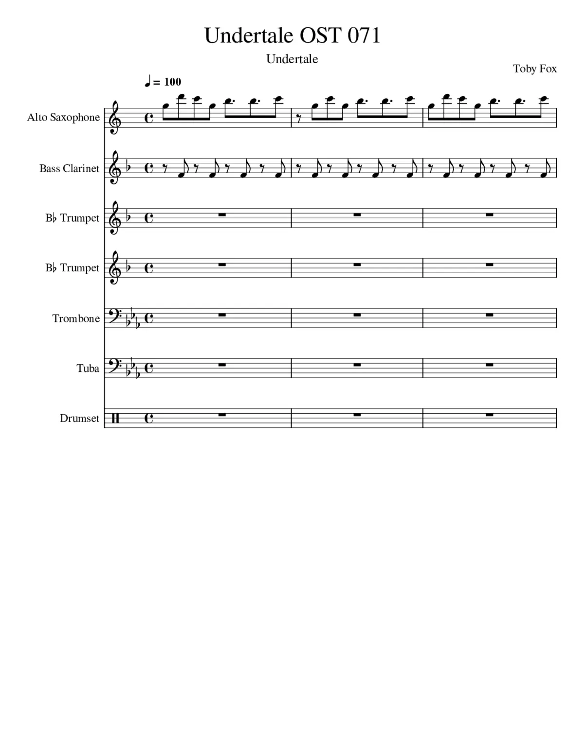 Undertale - Page 1