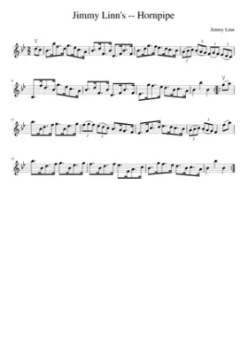 Jimmy Linn's -- Hornpipe