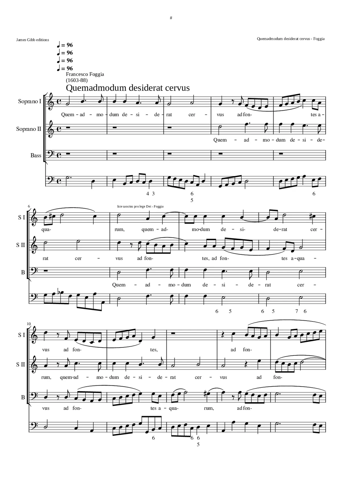 Quemadmodum desiderat cervus - Page 1