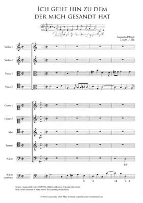 Ich gehe hin zu dem der mich gesandt hat