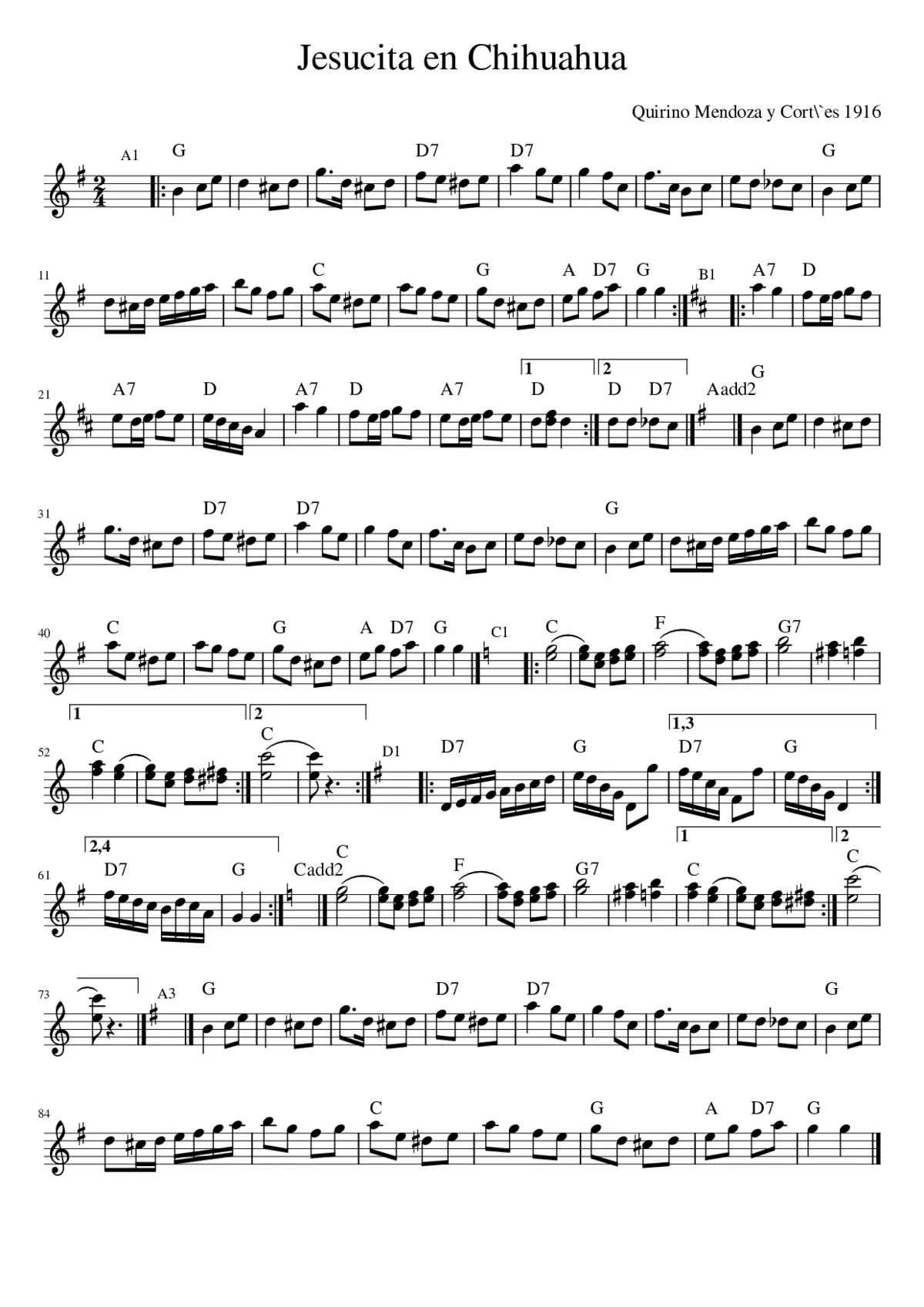 Jesucita en Chihuahua - Page 1