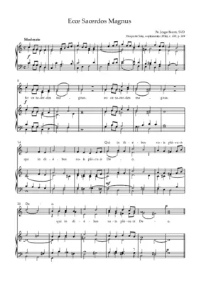 Ecce sacerdos magnus