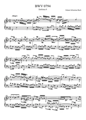 Sinfonia in F major BWV 794