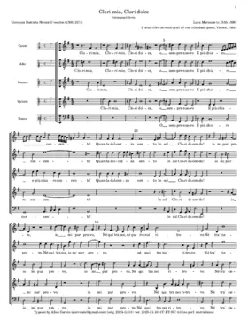 Clori mia, Clori dolce