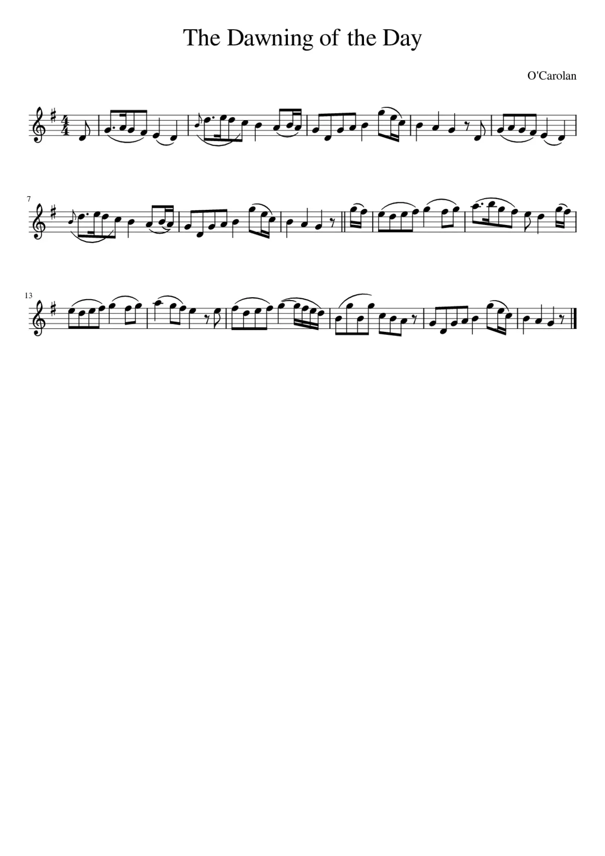 The Dawning of the Day - Page 1