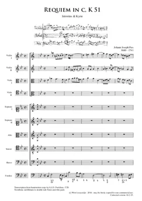 Requiem in c, KV51