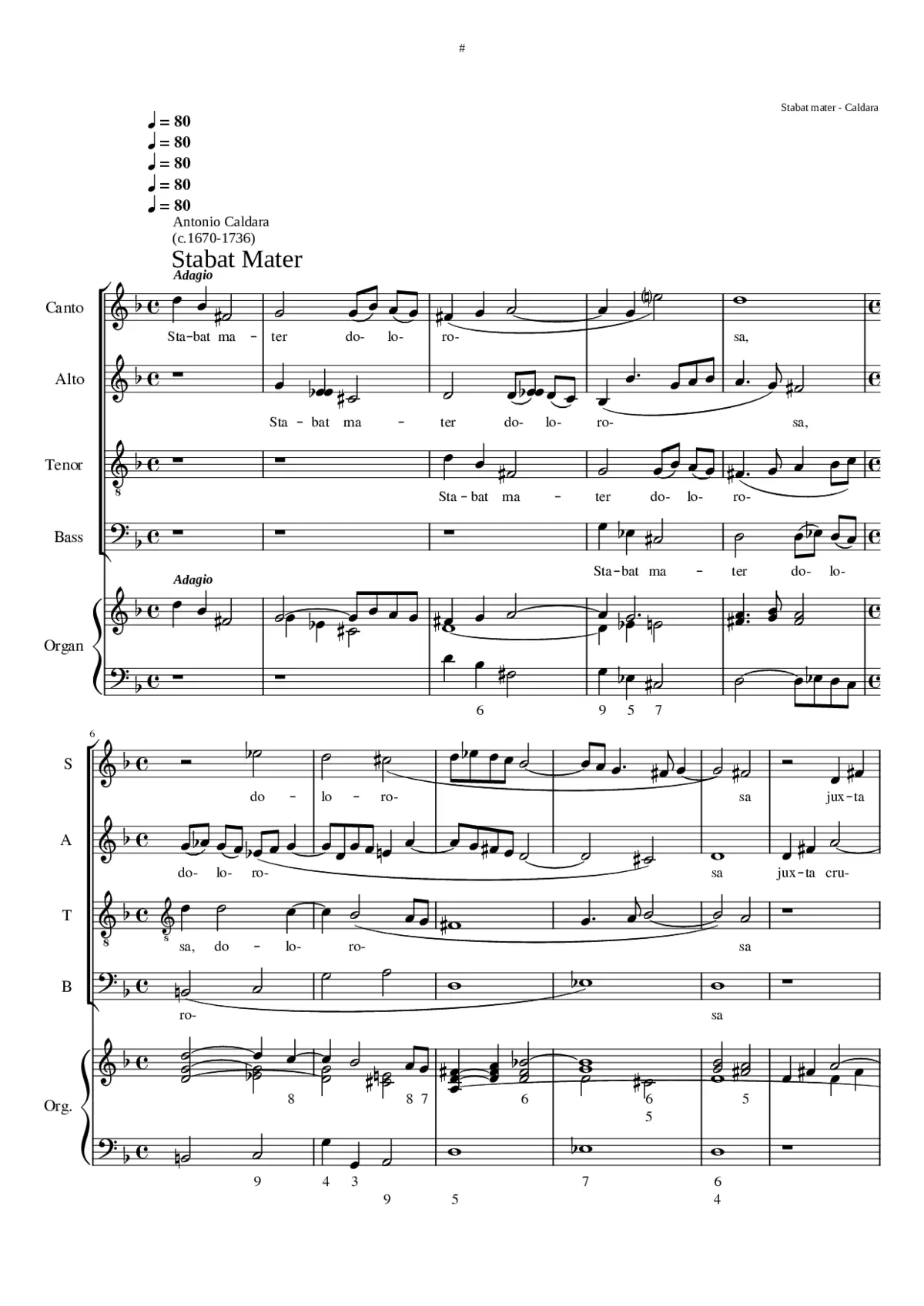 Stabat Mater - Page 1