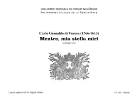Mentre, mia stella miri