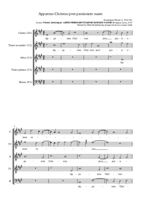 Apparens Christus post passionem suam