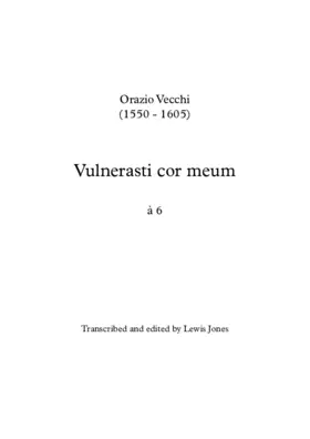 Vulnerasti cor meum a 6