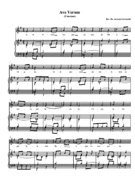 Ave Verum (Unissimo)