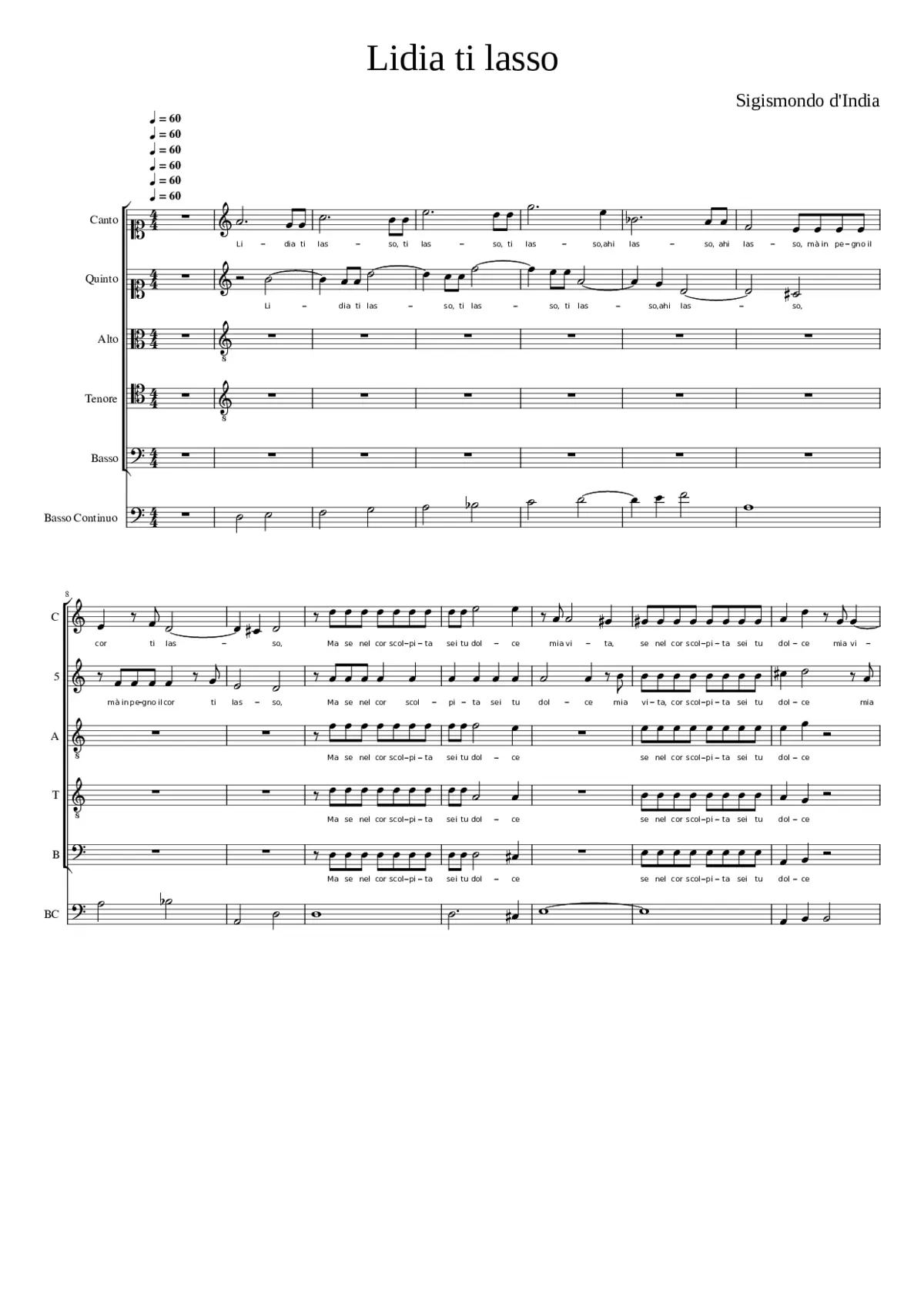 Lidia ti lasso - Page 1