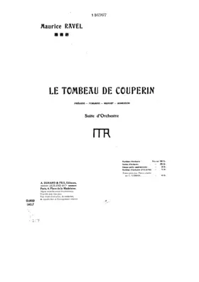 Le tombeau de Couperin