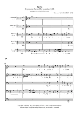 Kyrie à 12 (1615)