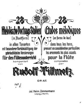 28 Etudes Mélodiques