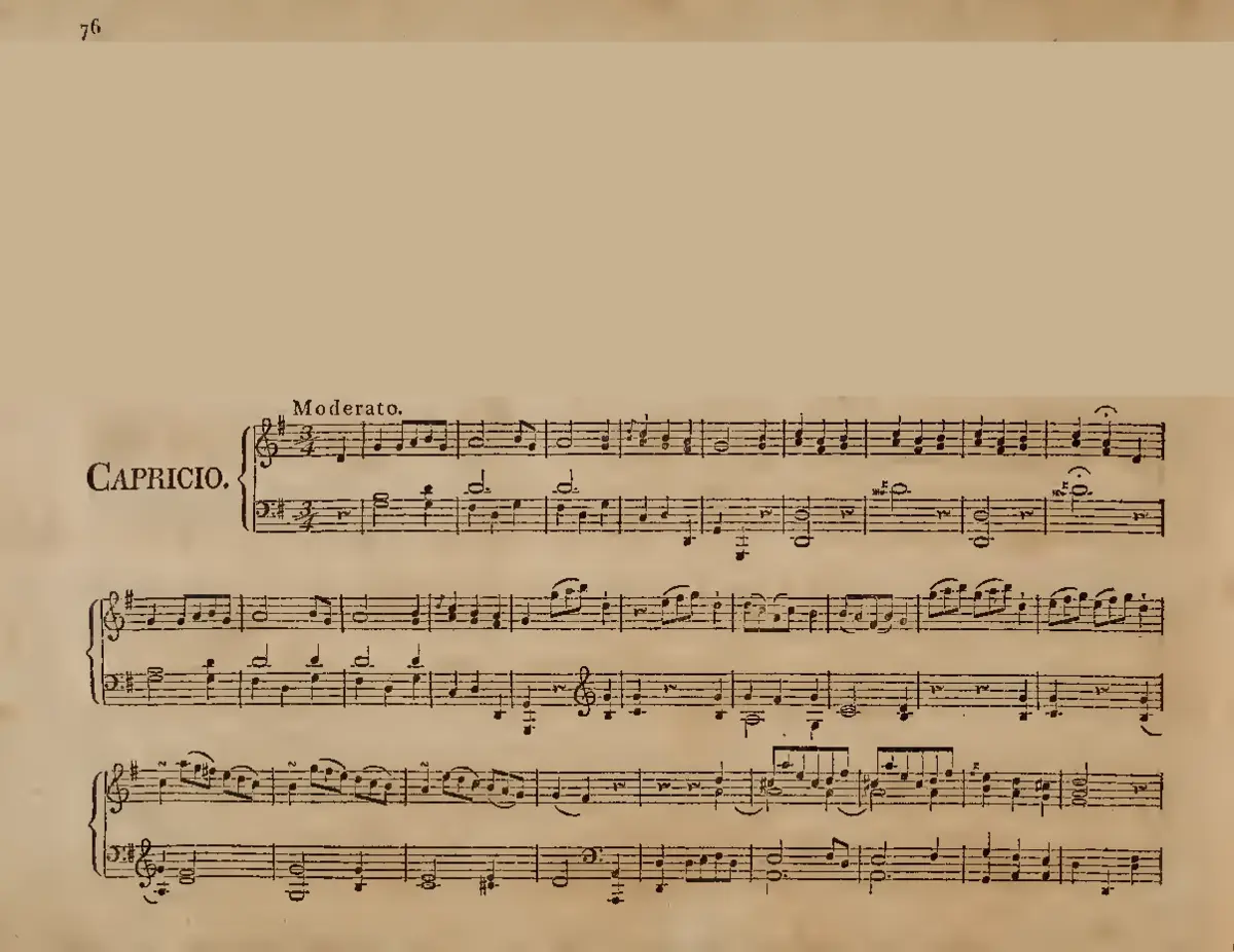 Capriccio in G major, Hob.XVII:1 - Page 1