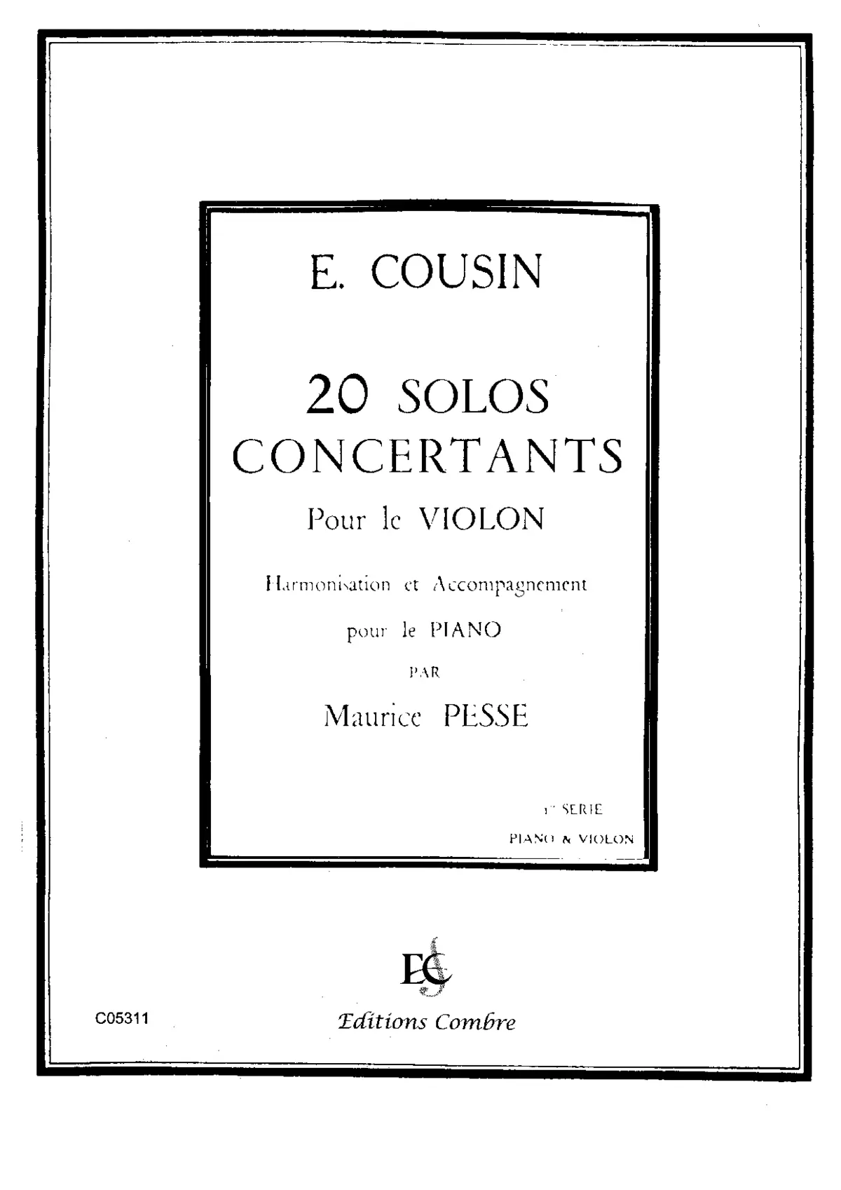 20 Solos concertants - Page 1