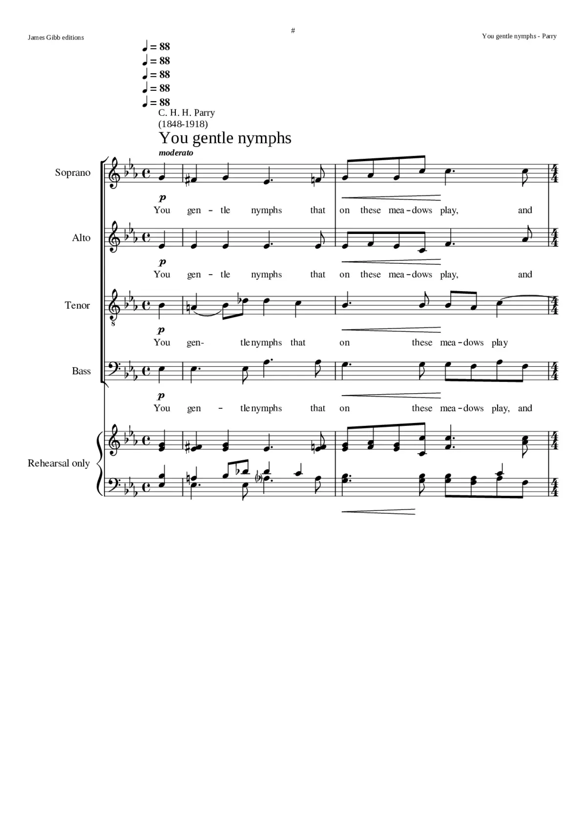 You gentle nymphs - Page 1