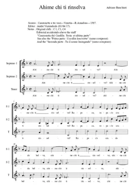 Ahi me chi ti rinselva