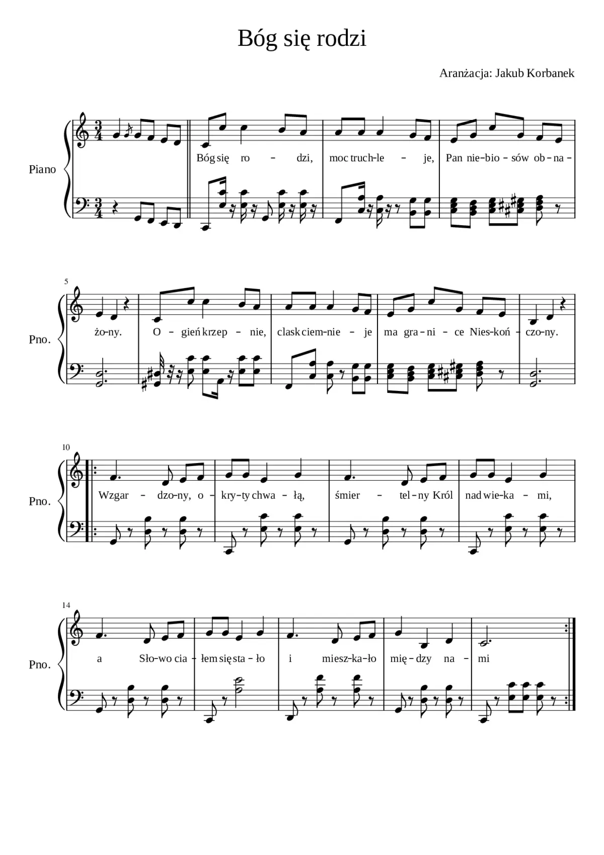 bóg siÄ rodzi - Page 1